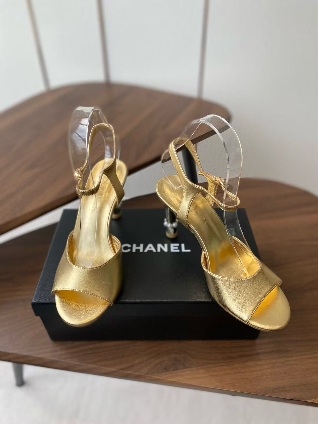 CHANE1 高品質シンプルハイヒールサンダル【50％割引+送料無料】