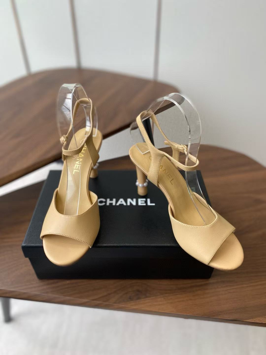 CHANE1 高品質シンプルハイヒールサンダル【50％割引+送料無料】