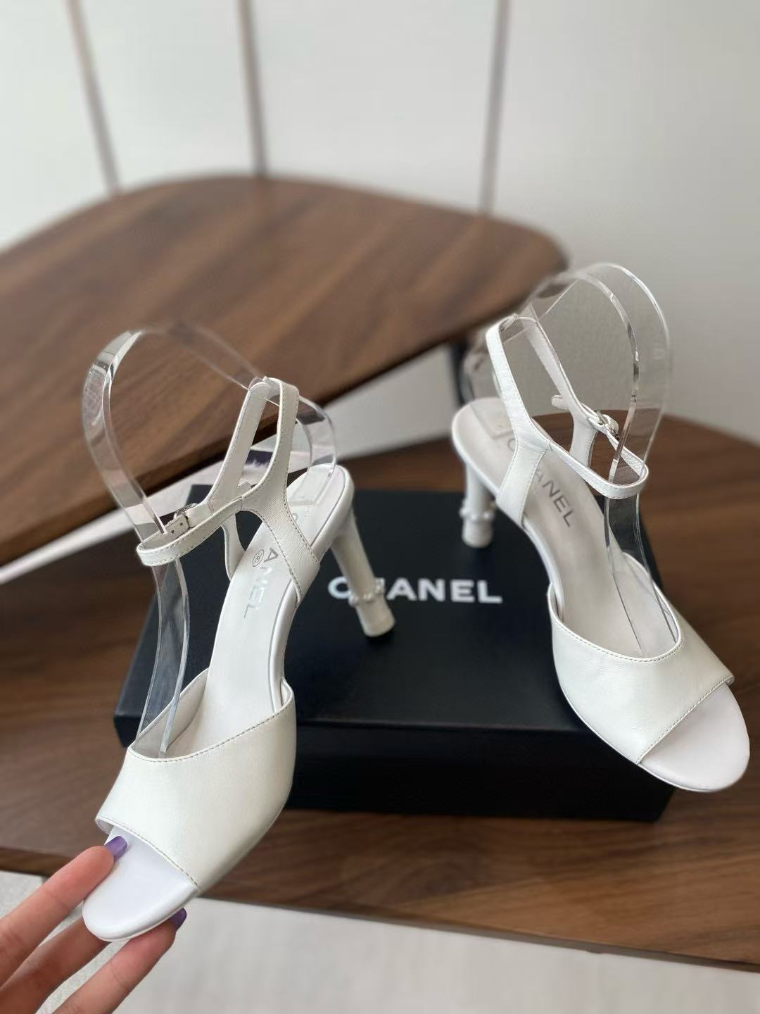 CHANE1 高品質シンプルハイヒールサンダル【50％割引+送料無料】