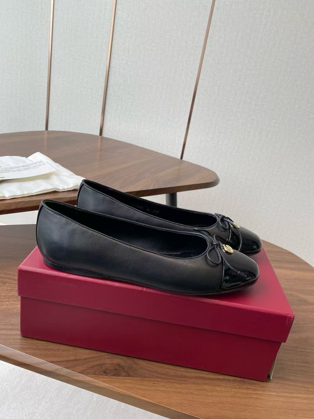 GUCC1 高品質リボンフラットシューズ【50％割引+送料無料】