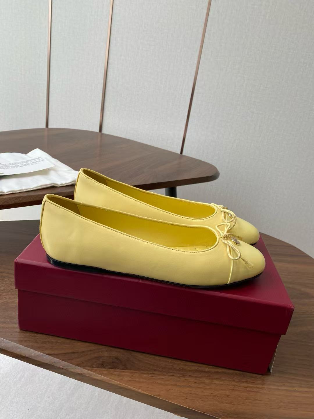 GUCC1 高品質リボンフラットシューズ【50％割引+送料無料】