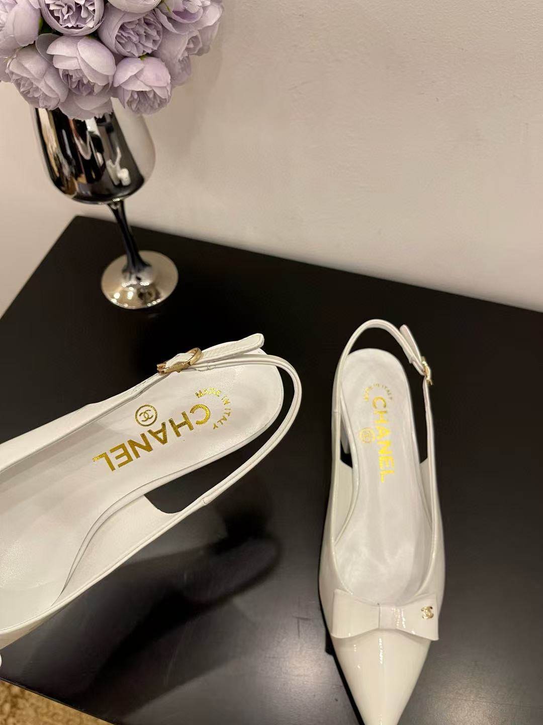 CHANE1 高品質ポインテッドローヒール【50％割引+送料無料】