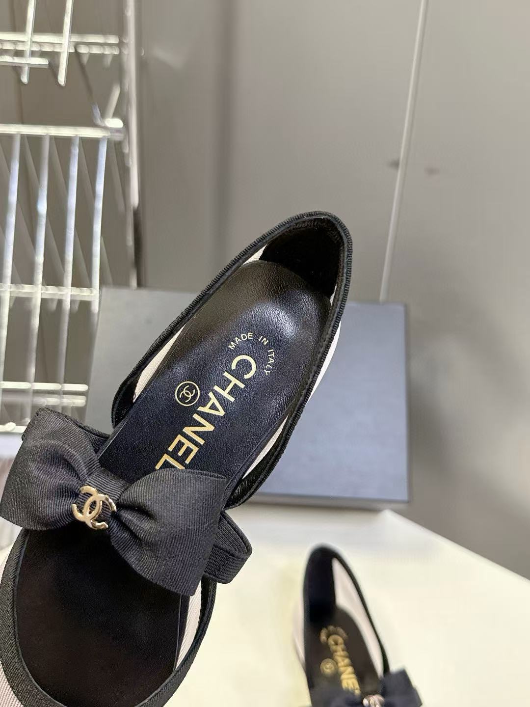 CHANE1 高品質リボンメリージェーンフラットシューズ【50％割引+送料無料】