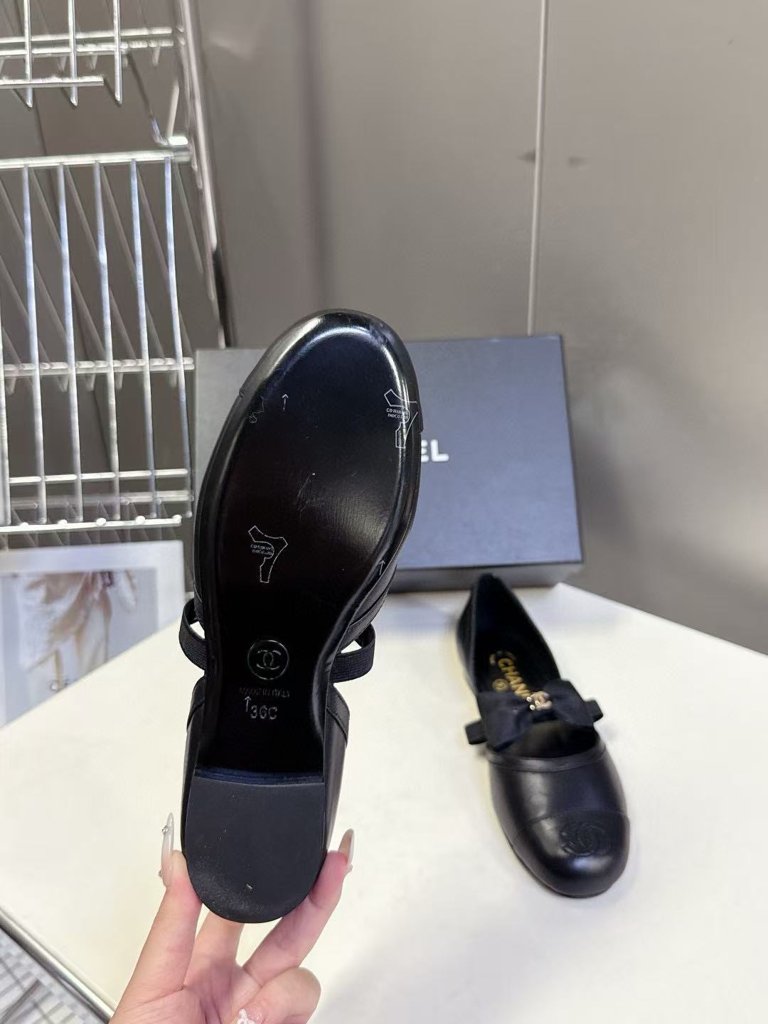 CHANE1 高品質カラーマッチングフラットシューズ【50％割引+送料無料】