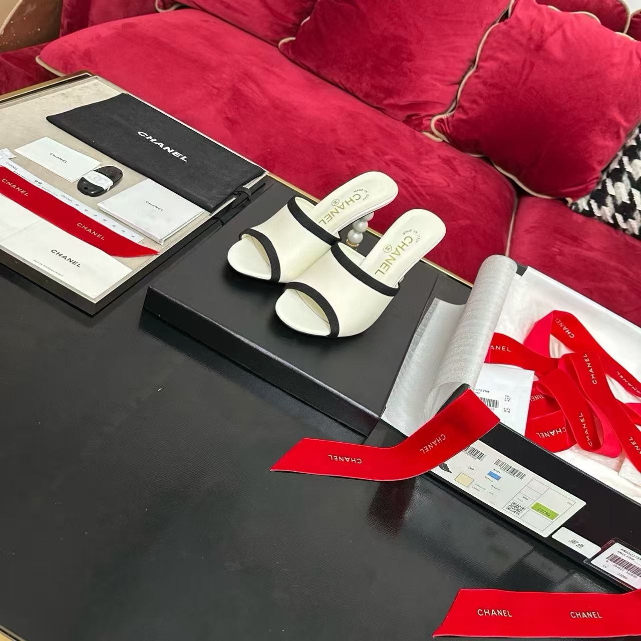 CHANE1 高品質 魚口パール ハイヒール【50％割引+送料無料】