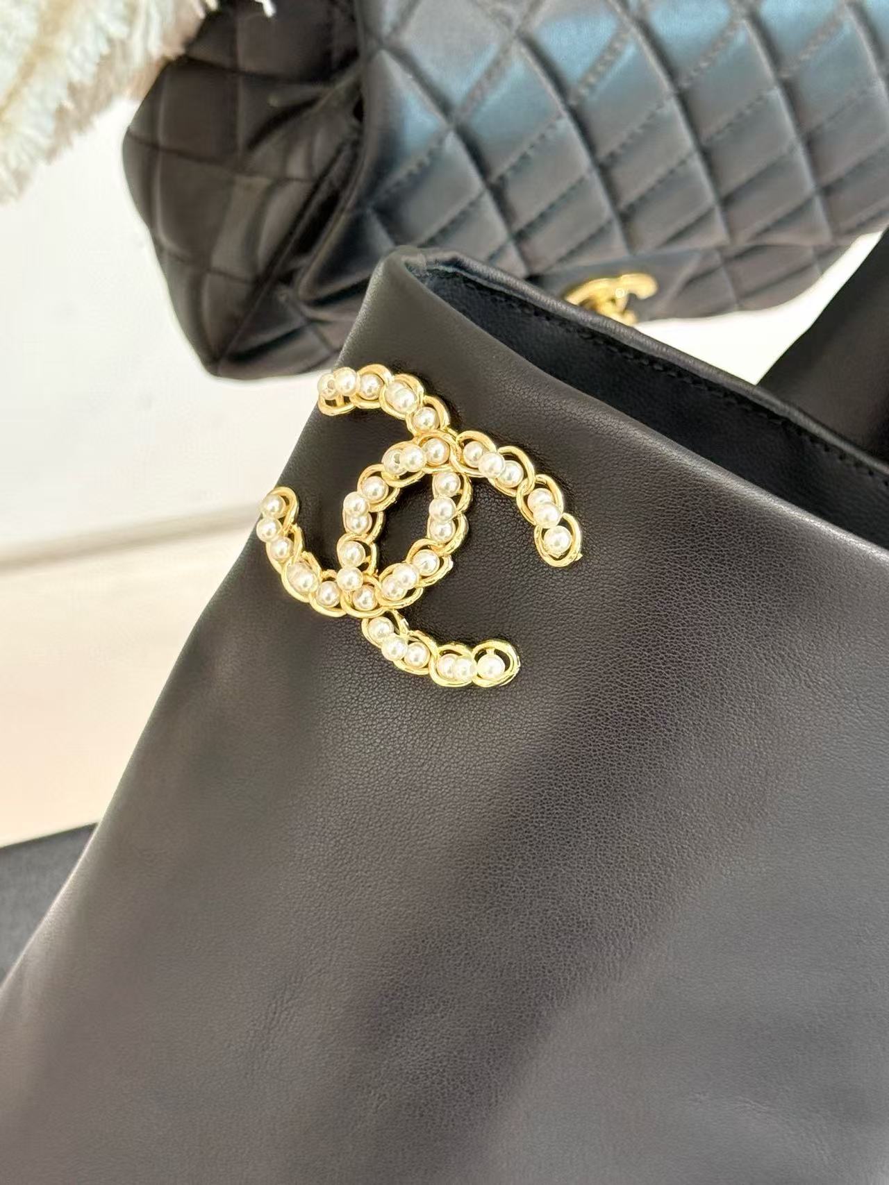 CHANE1 高品質ダブルC厚ヒールブーツ【50％割引+送料無料】