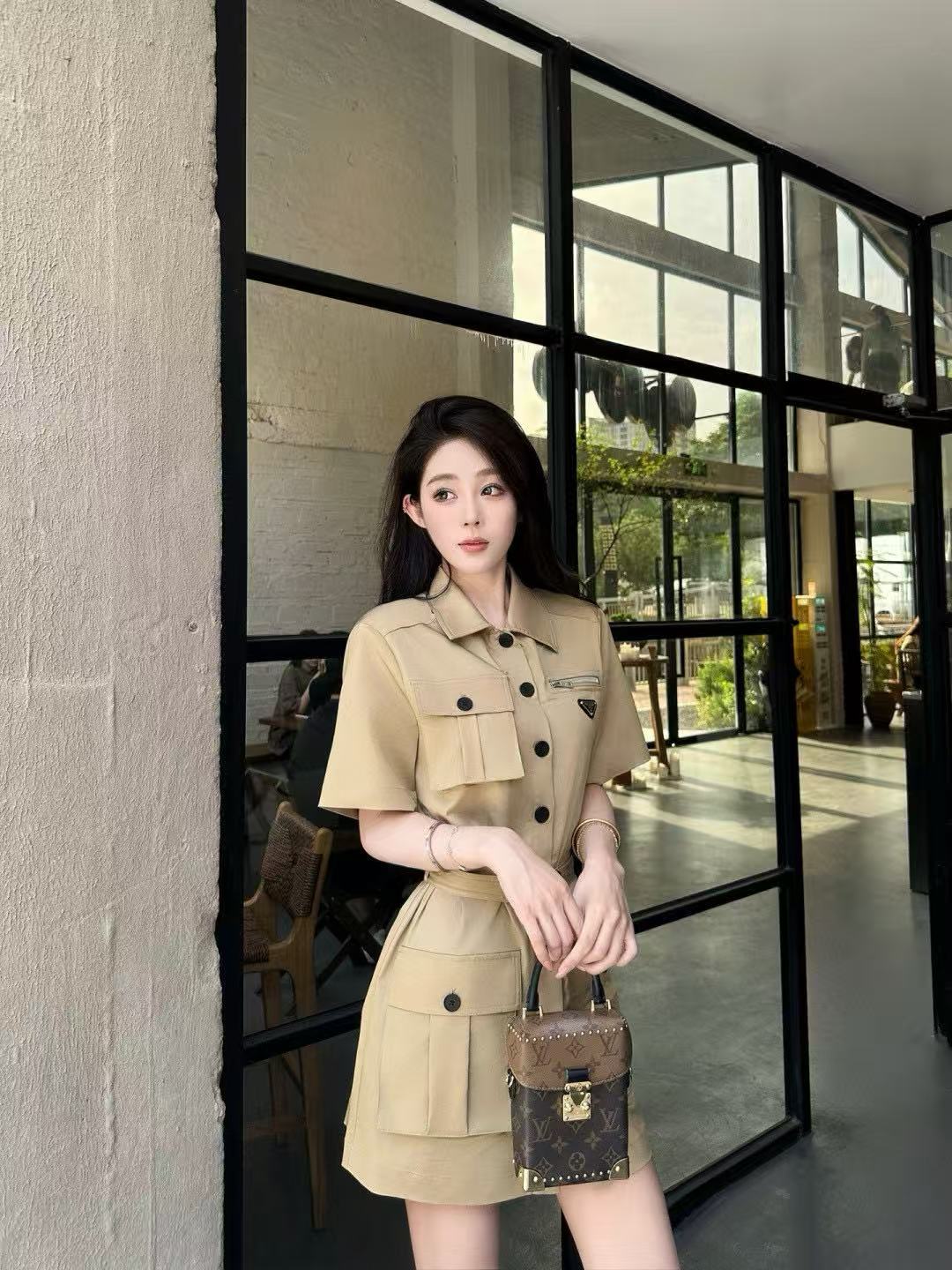 PR4DA ベルト付きドレス【50％割引+送料無料】