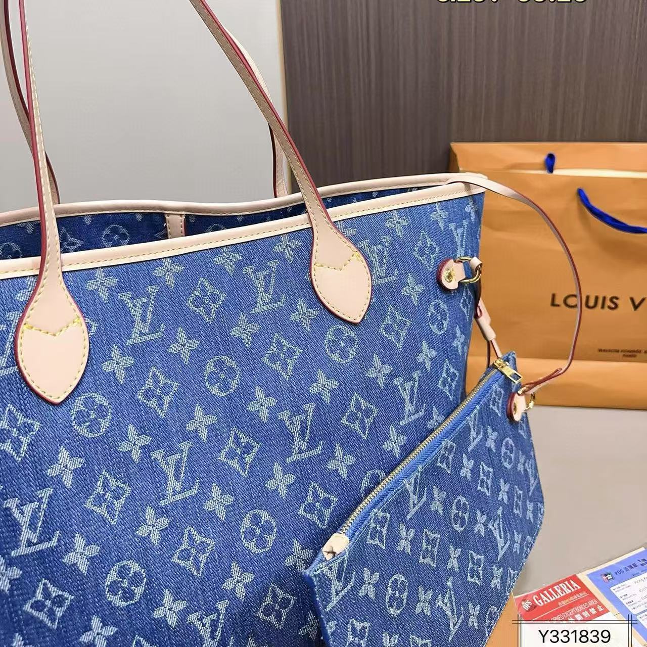 LVデニムショッピングバッグ【50％割引+送料無料】