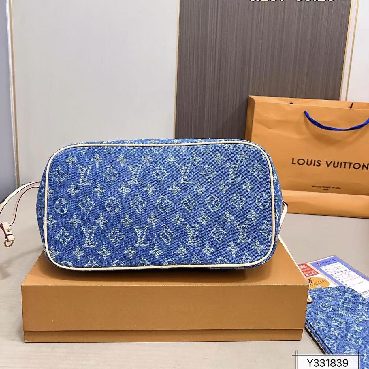 LVデニムショッピングバッグ【50％割引+送料無料】