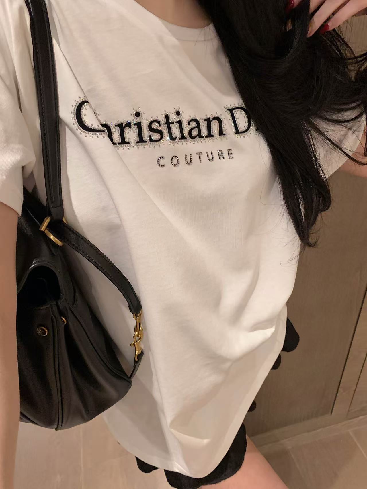 DI0RレタリングTシャツ【50％割引+送料無料】