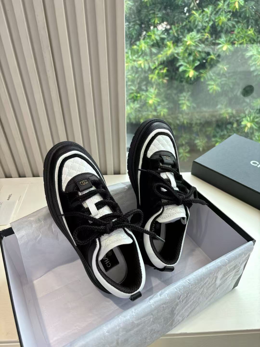 CHANE1 高品質パンダスニーカー【50％割引+送料無料】