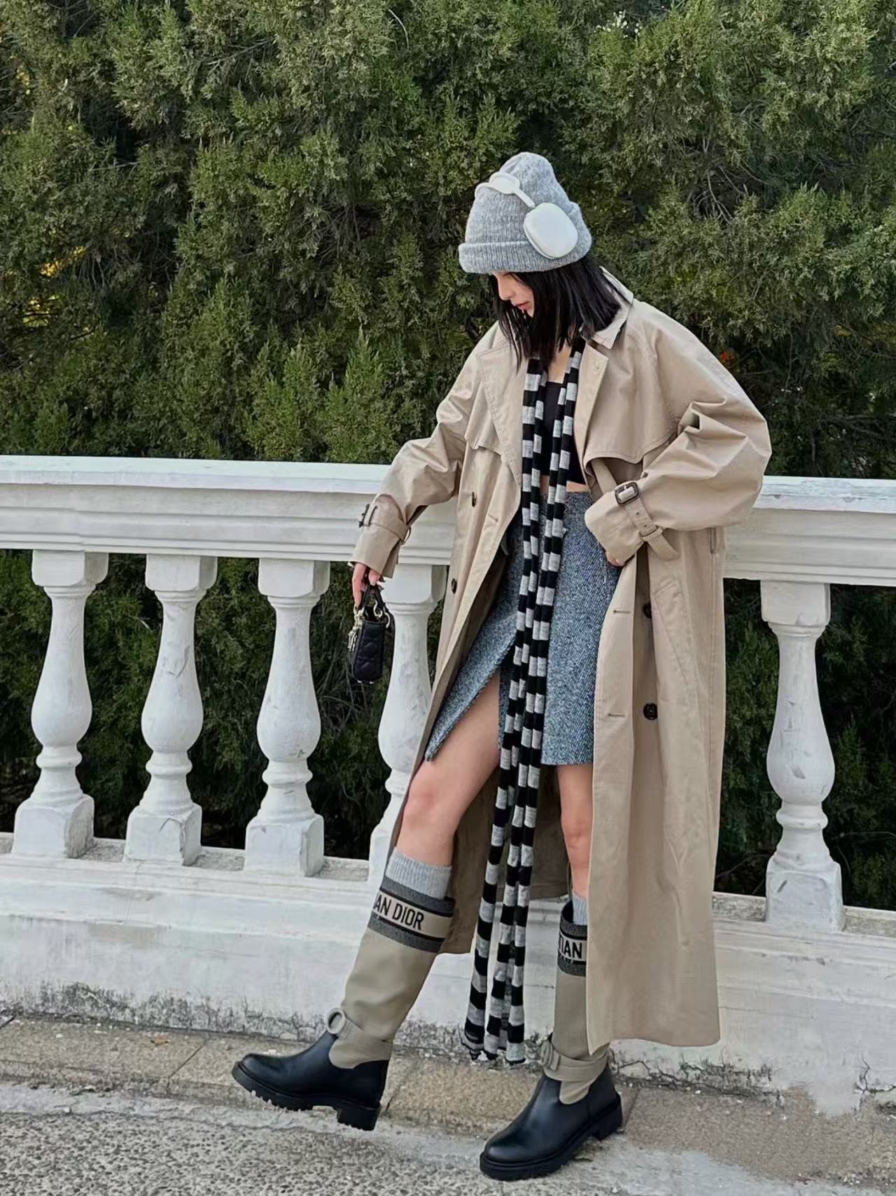 DI0Rの高品質レターハイブーツ【50％割引+送料無料】