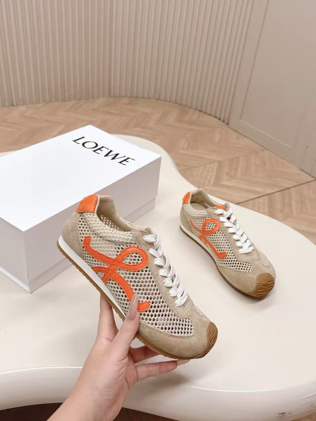 L0WEWの高品質メッシュカジュアルシューズ【50％割引+送料無料】