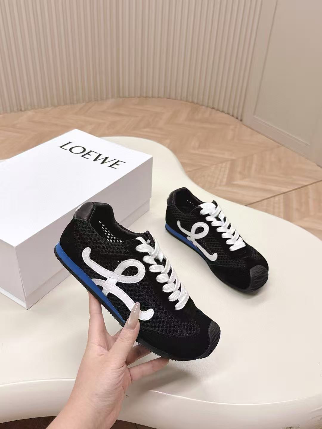 L0WEWの高品質メッシュカジュアルシューズ【50％割引+送料無料】