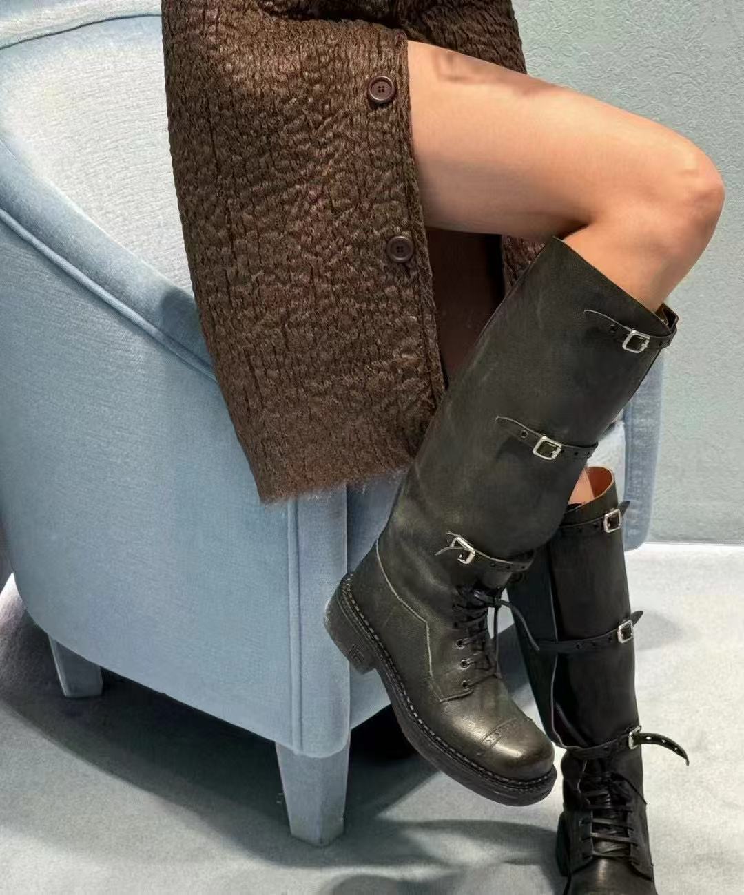 M1UM1U 高品質クラシックモーターサイクルブーツ【50％割引+送料無料】