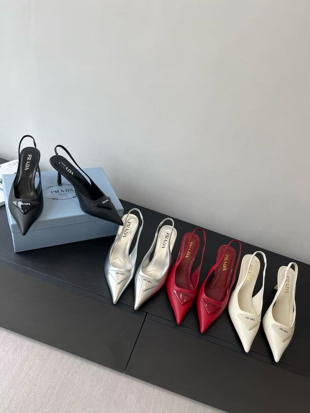 PR4DAの高品質ポインテッドハイヒール【50％割引+送料無料】