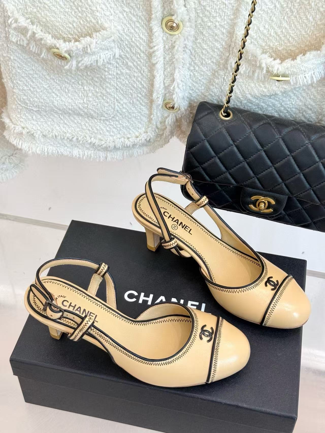 CHANE1 高品質ダブルCラウンドヘッドハイヒール【50％割引+送料無料】