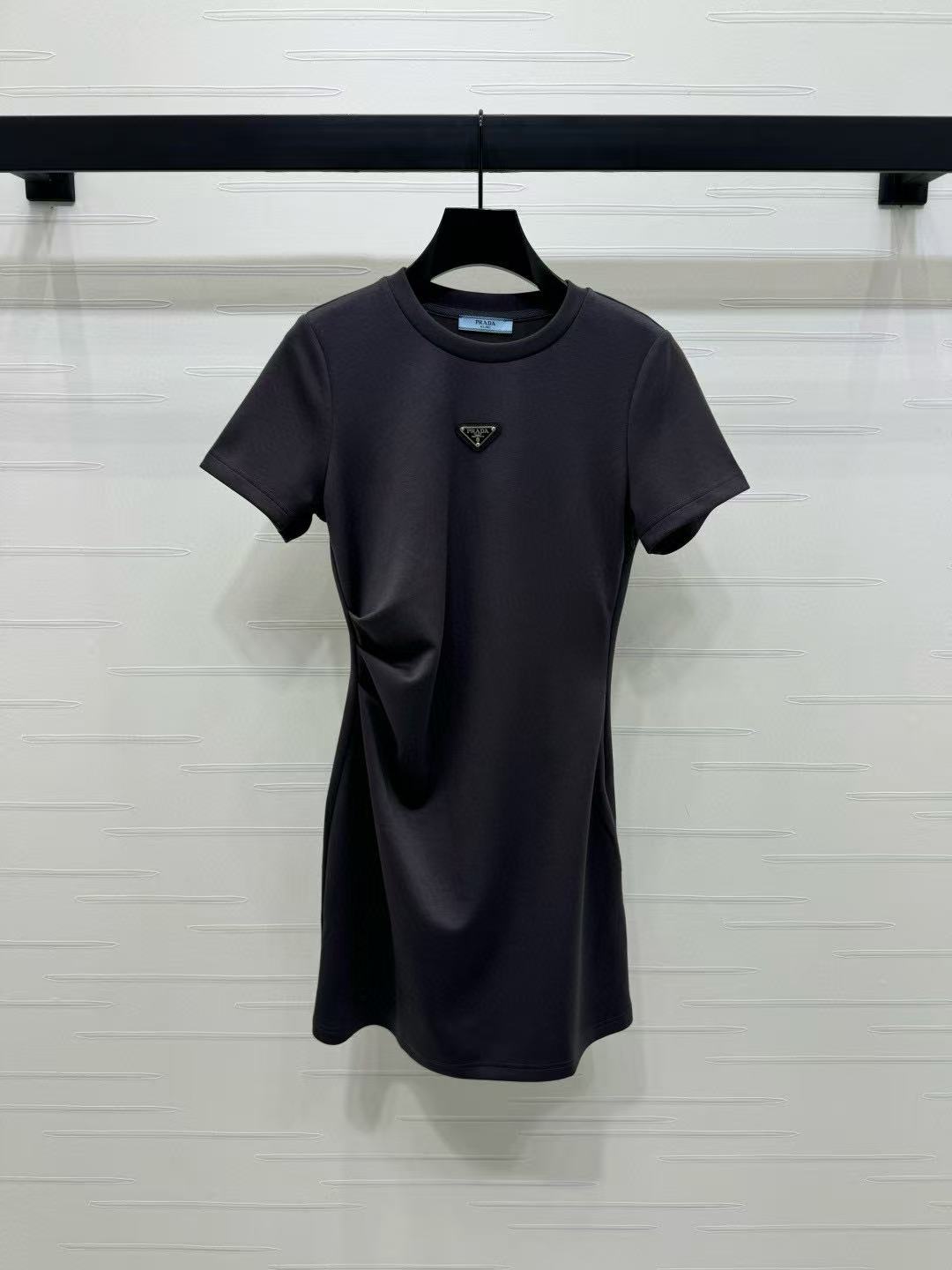 PR4DA トライアングルロゴ 半袖ワンピース【50％割引+送料無料】