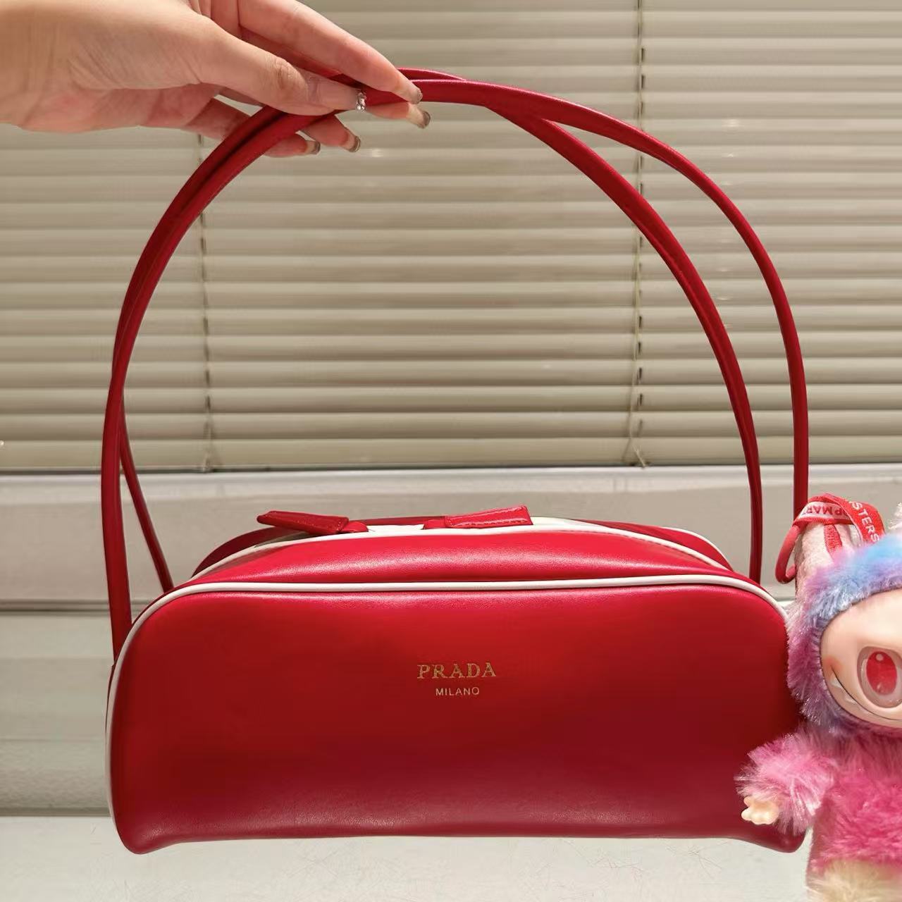 PR4DA シンプル アンダーアームバッグ【50％割引+送料無料】