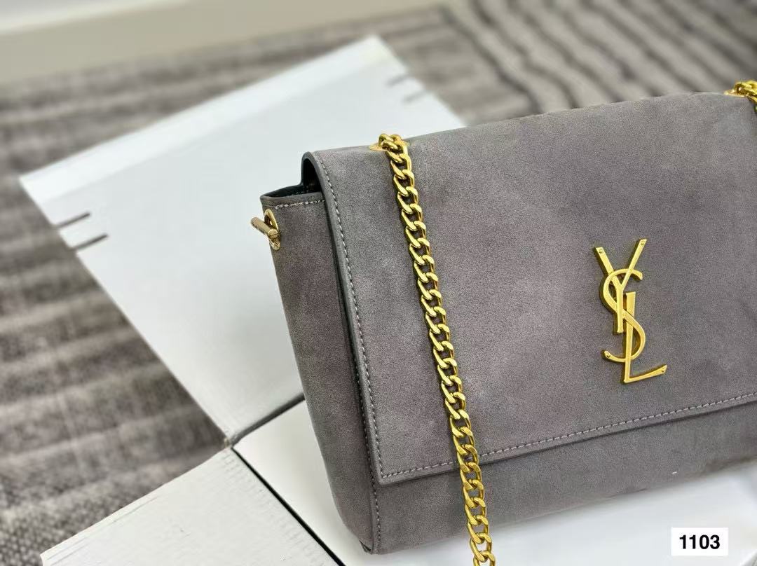 YSL kateスエードチェーンバッグ【50％割引+送料無料】