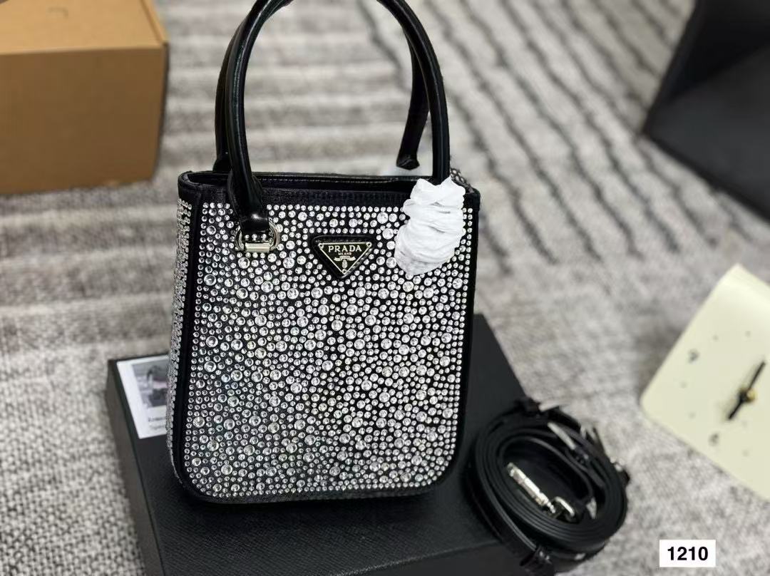 PR4DA ダイヤモンドハンドバッグ【50％割引+送料無料】