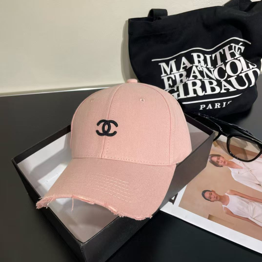 CHANE1 シンプルダブルCベースボールキャップ【50%割引+送料無料】