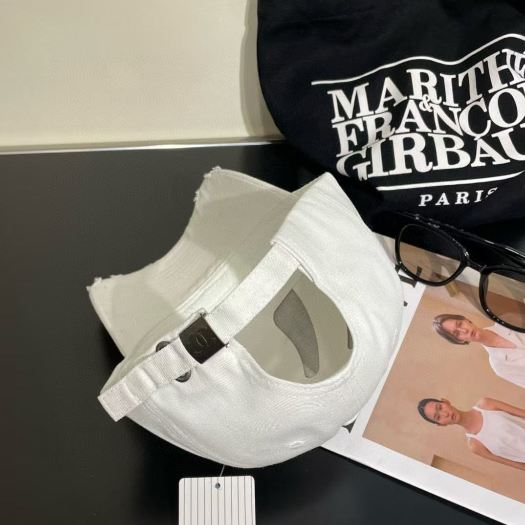 CHANE1 シンプルダブルCベースボールキャップ【50%割引+送料無料】