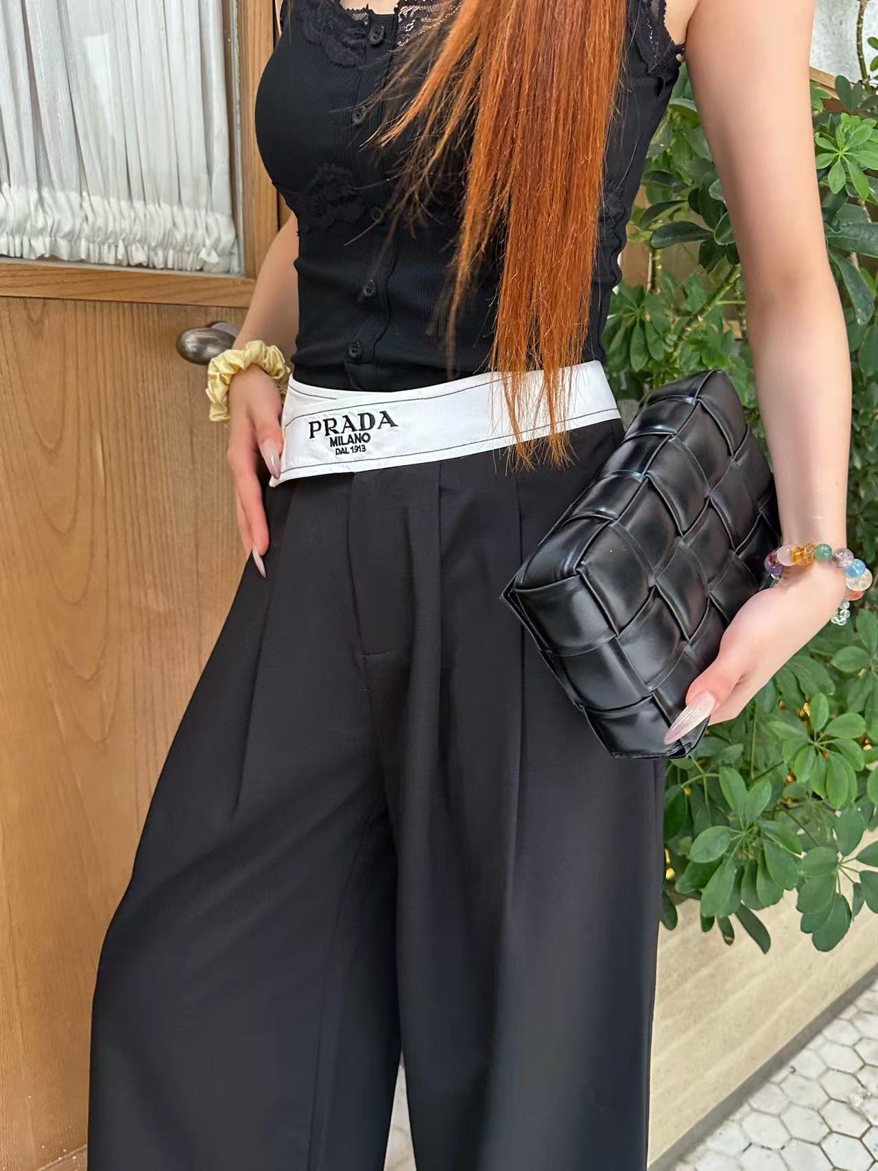 PR4DA 高品質レター刺繍ストレートパンツ【50％割引+送料無料】