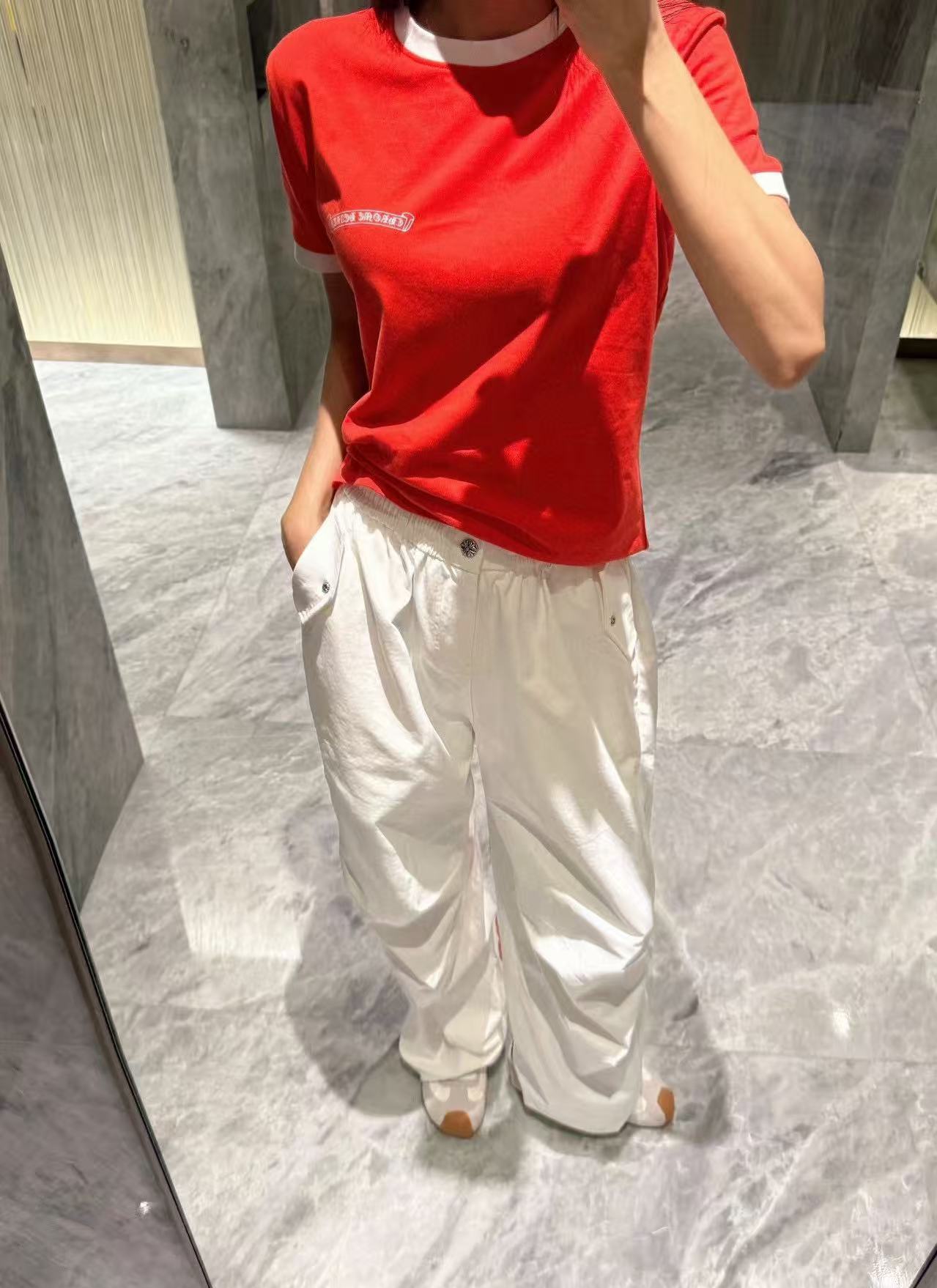 Chr0me Hearts サンスクリットプリント 半袖Tシャツ【50％割引+送料無料】