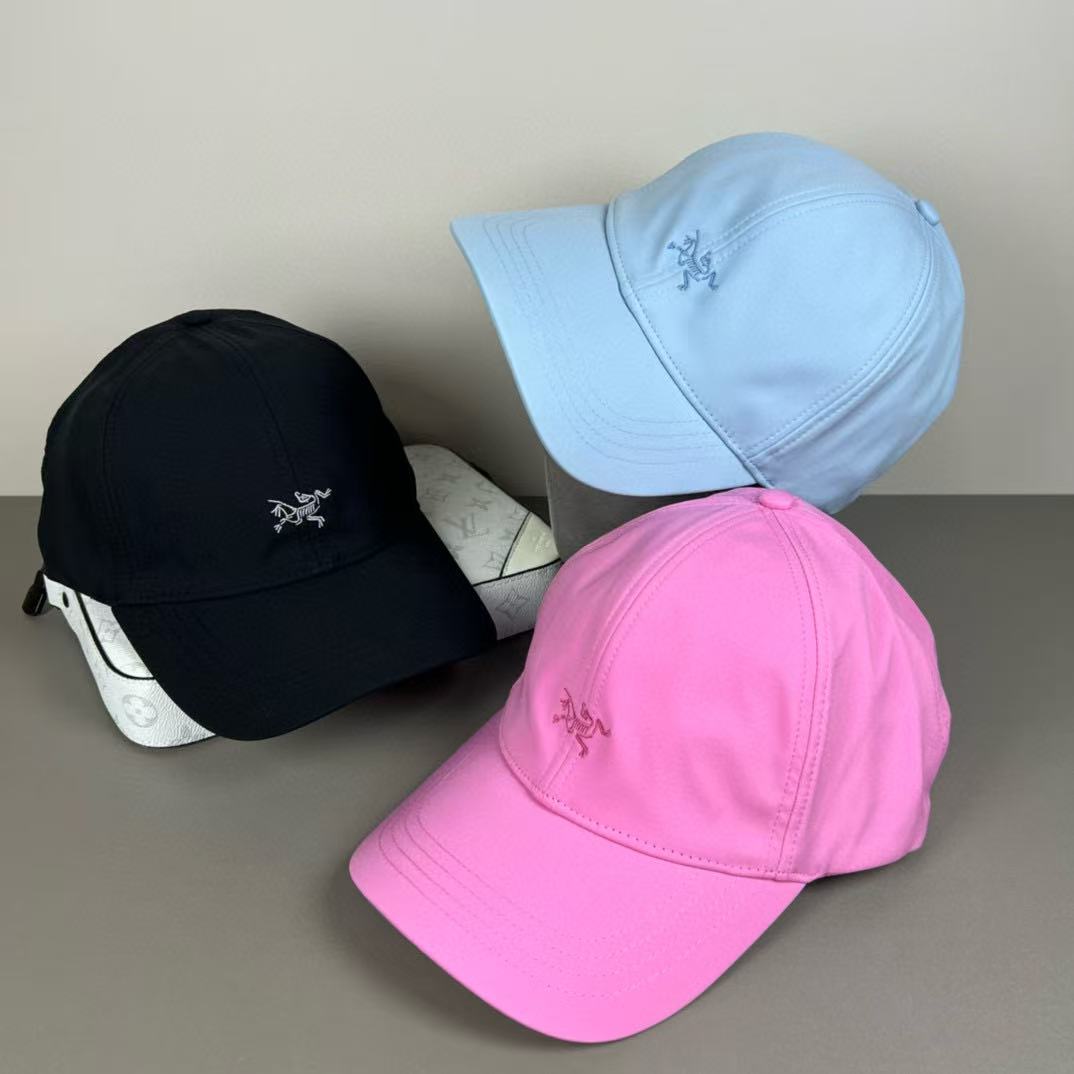 ARCTERYX 刺繍ロゴ ベースボールキャップ【50％割引+送料無料】