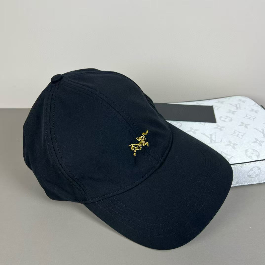 ARCTERYX 刺繍ロゴ ベースボールキャップ【50％割引+送料無料】