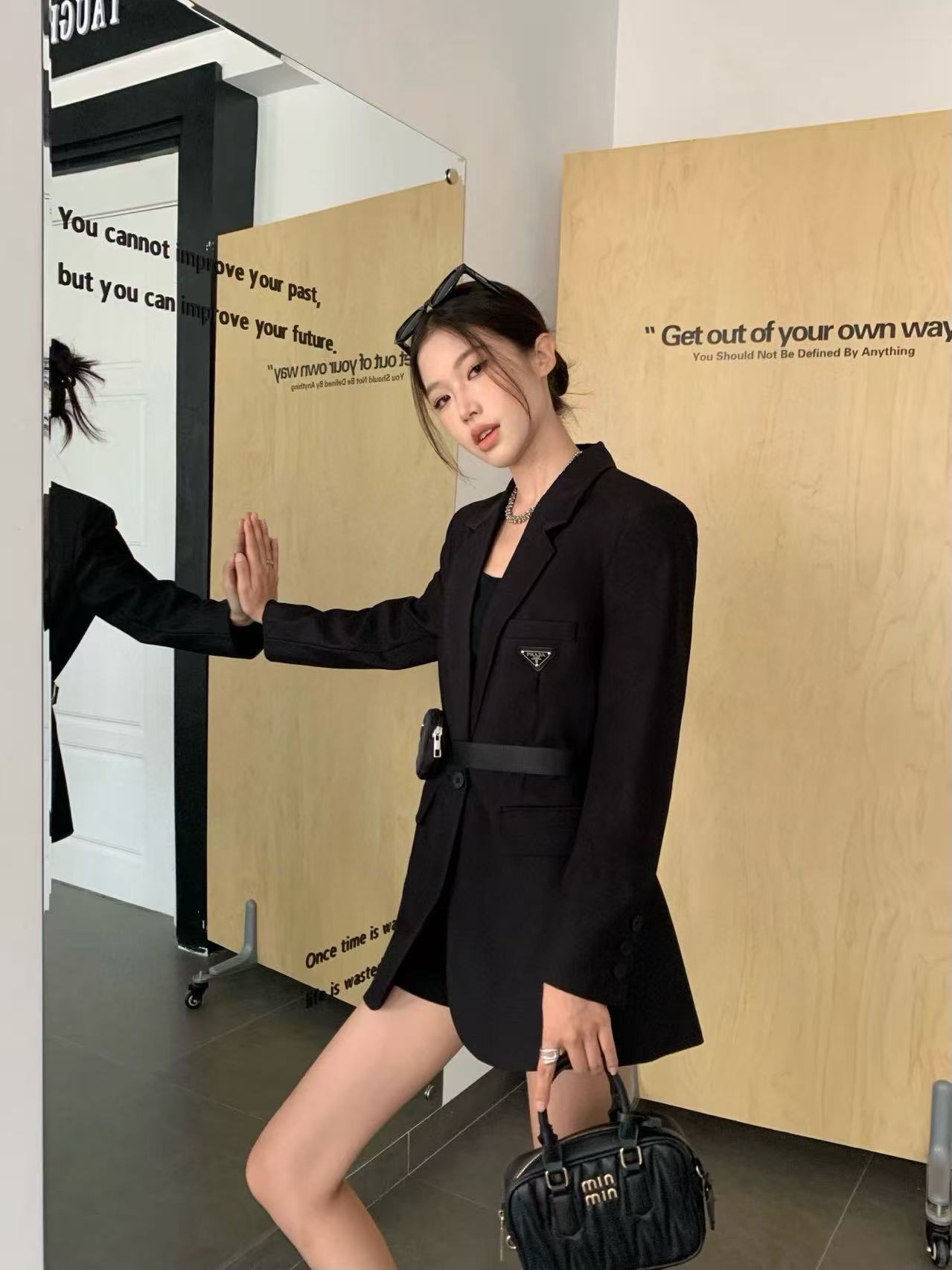 PR4DA トライアングルロゴ ブレザー【50％割引+送料無料】