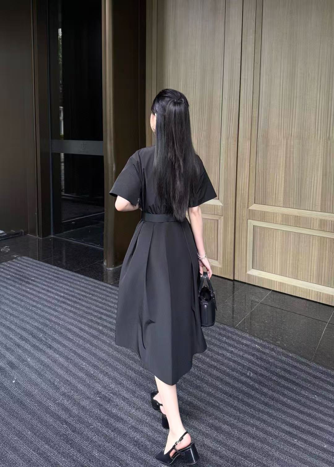 PR4DA ラペルジッパードレス【50％割引+送料無料】