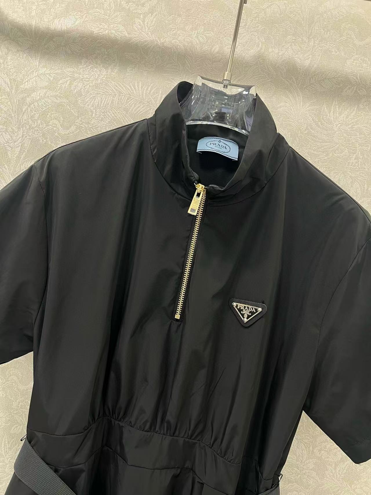 PR4DA ラペルジッパードレス【50％割引+送料無料】