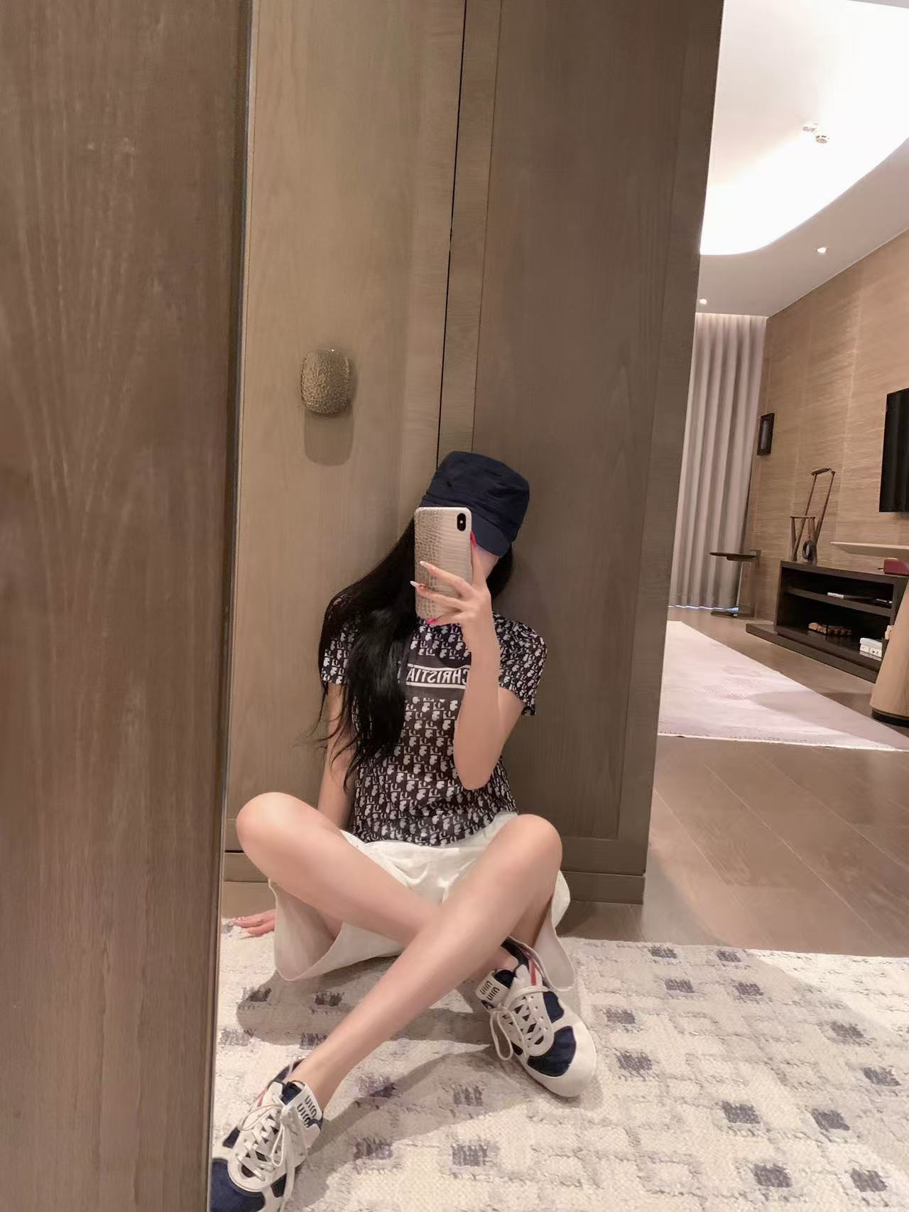 DI0R ジャカードレタリングTシャツ【50%割引+送料無料】