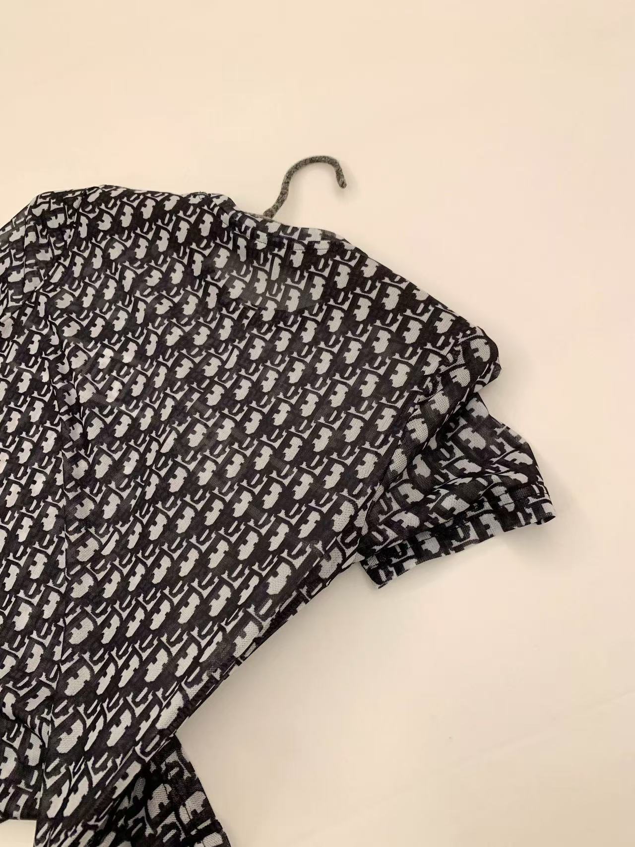 DI0R ジャカードレタリングTシャツ【50%割引+送料無料】