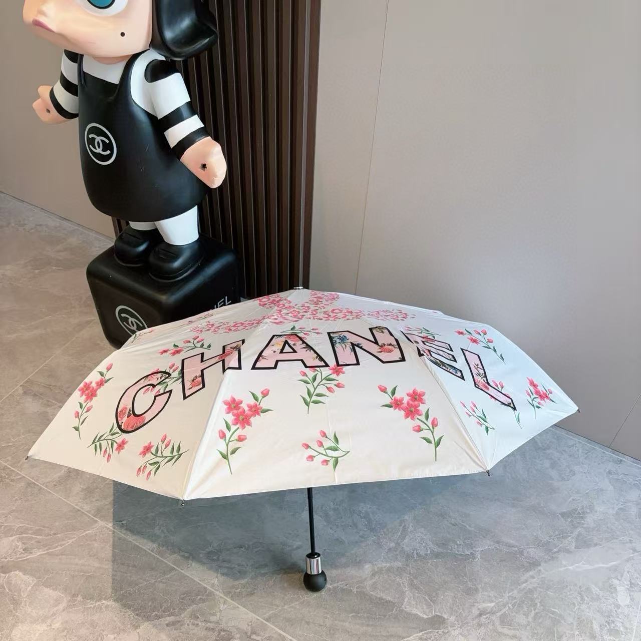 CHANE1 ダブルCプリント傘【50％割引+送料無料】