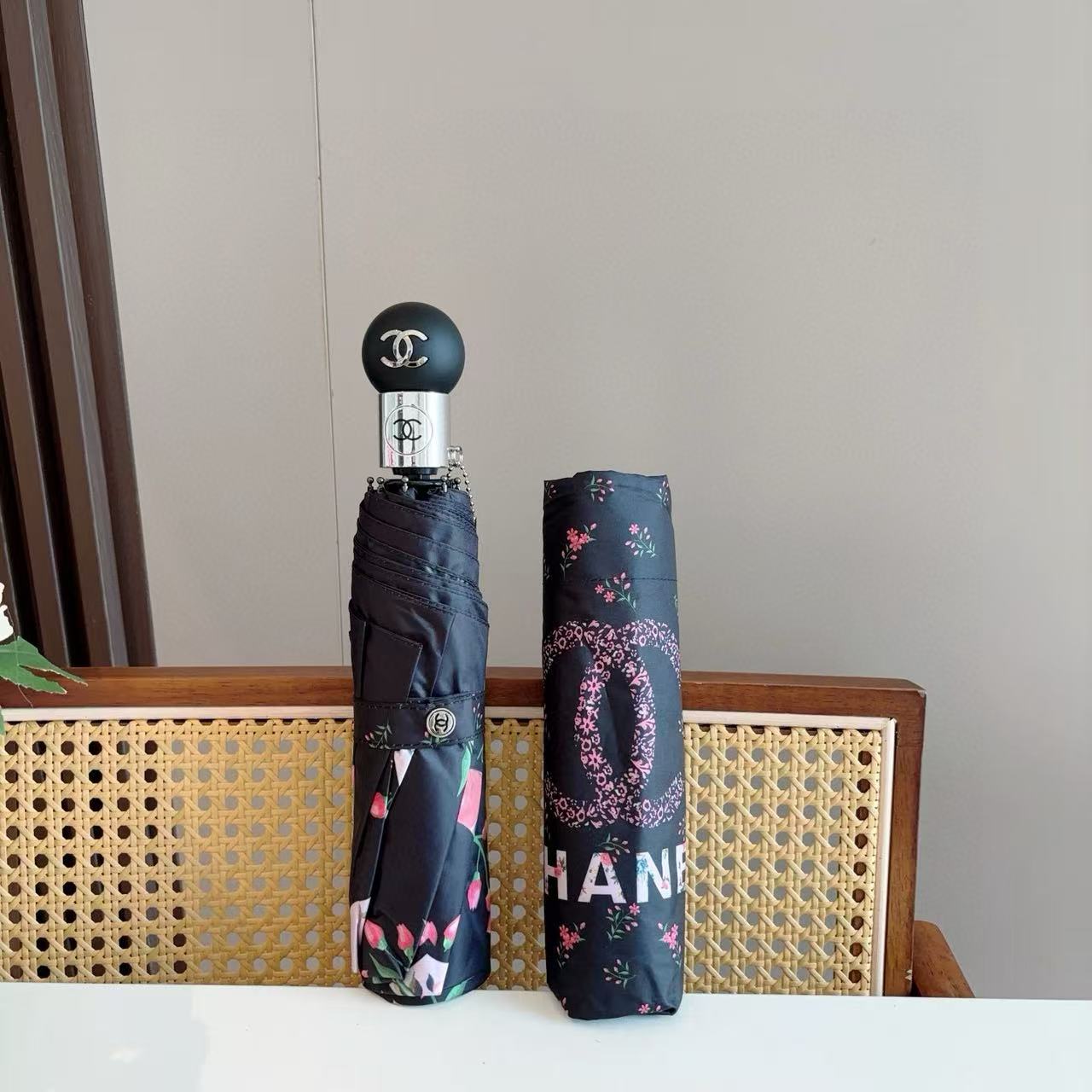 CHANE1 ダブルCプリント傘【50％割引+送料無料】