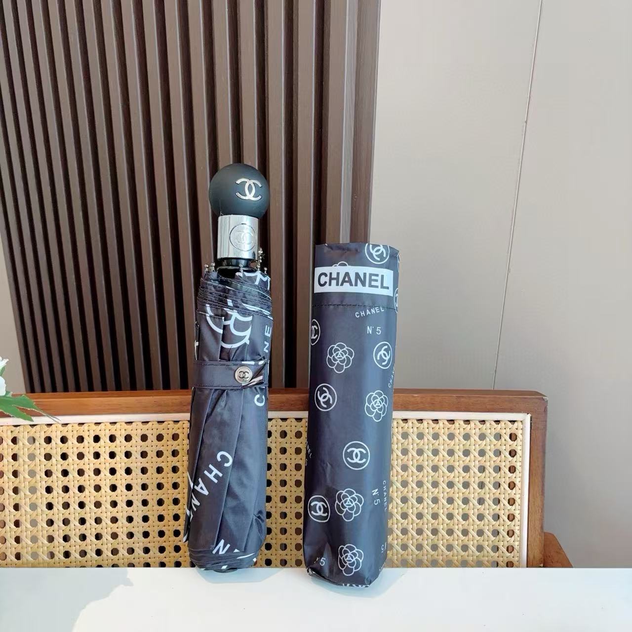 CHANE1 カメリア折りたたみ傘【50%割引+送料無料】