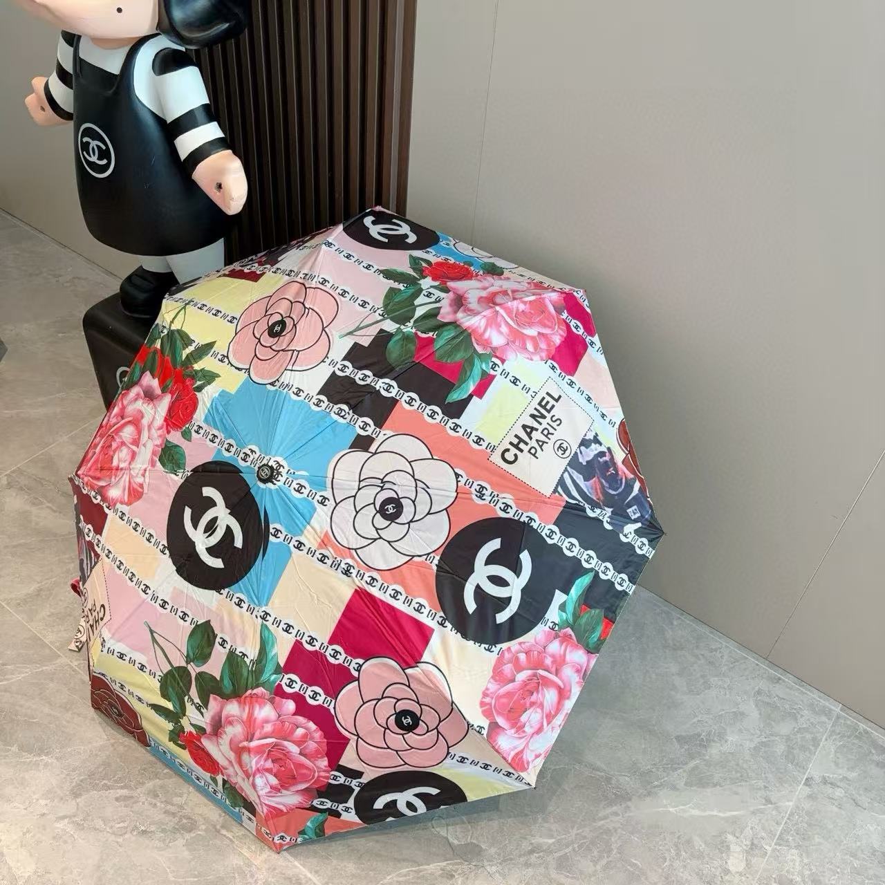 CHANE1 カラフル折りたたみ自動傘【50％割引+送料無料】