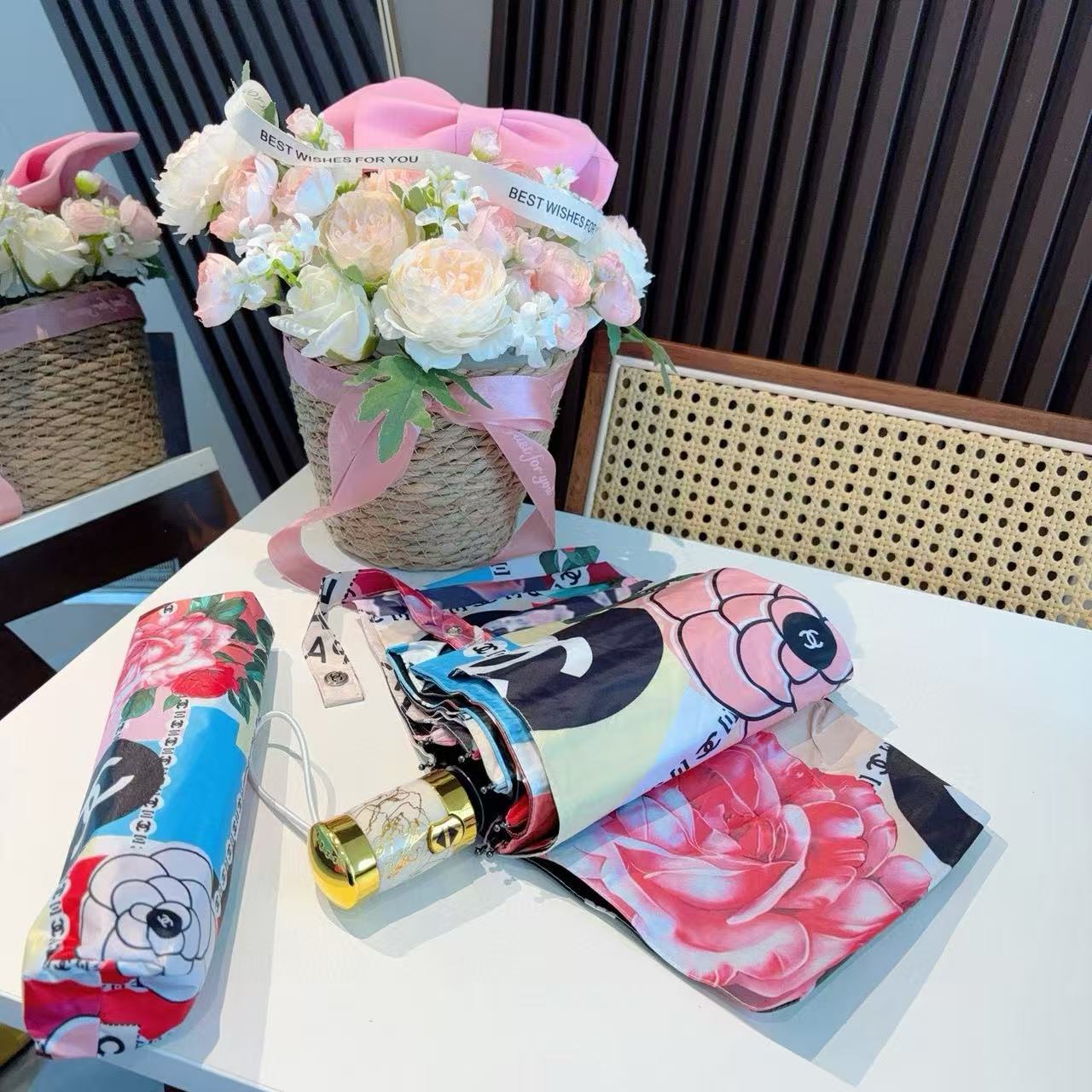 CHANE1 カラフル折りたたみ自動傘【50％割引+送料無料】