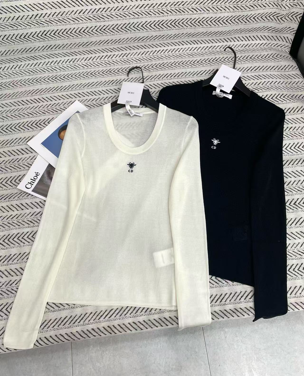 DI0R CD ビー ロングスリーブ トップ【50％割引+送料無料】