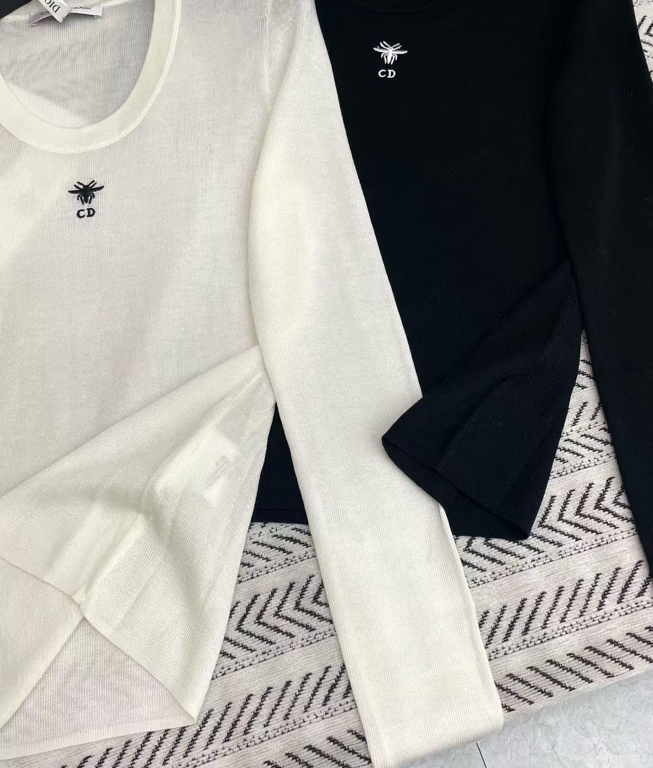 DI0R CD ビー ロングスリーブ トップ【50％割引+送料無料】