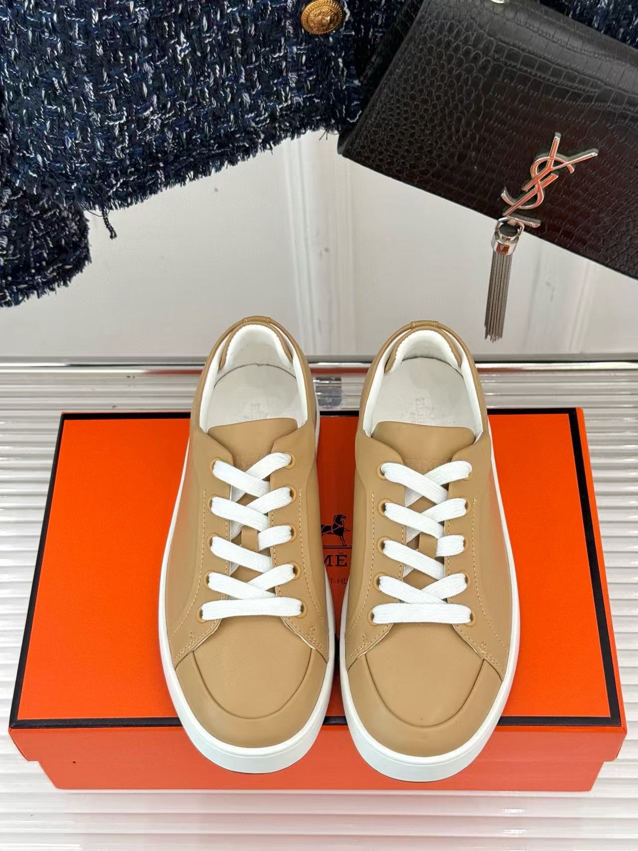 HERME5の高品質クラシックホワイトシューズ【50％割引+送料無料】