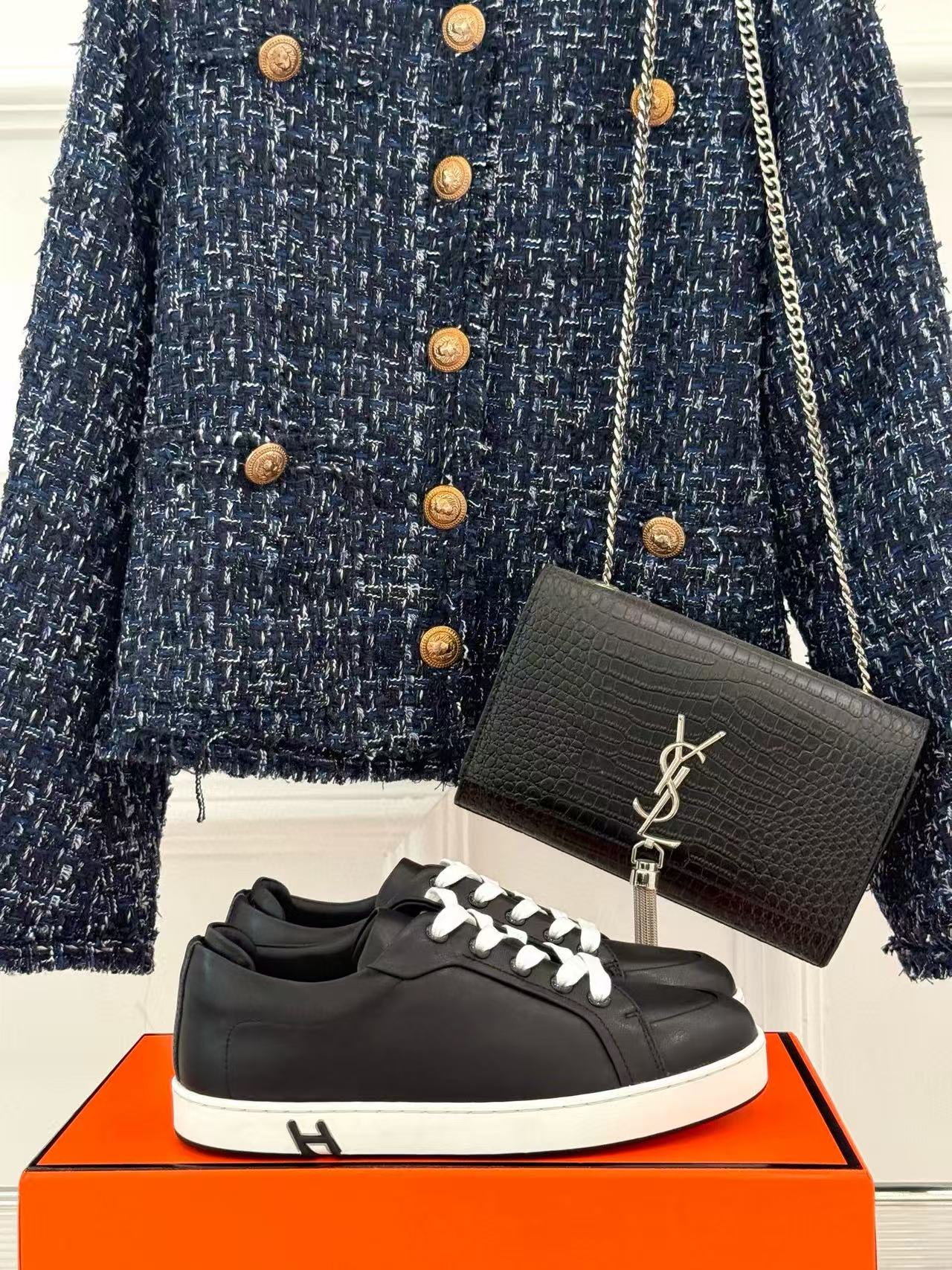 HERME5の高品質クラシックホワイトシューズ【50％割引+送料無料】