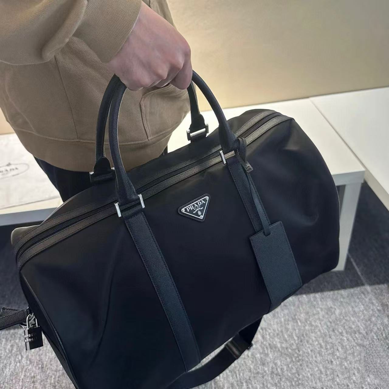 PR4DA キャンバストラベルバッグ【50％割引+送料無料】