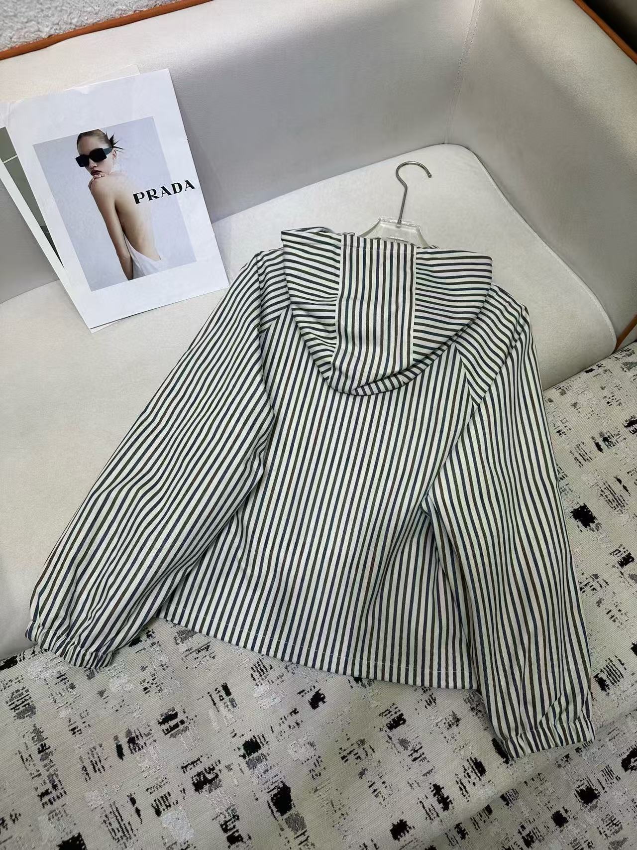 PR4DA 高品質ストライプジャケット【50%割引+送料無料】