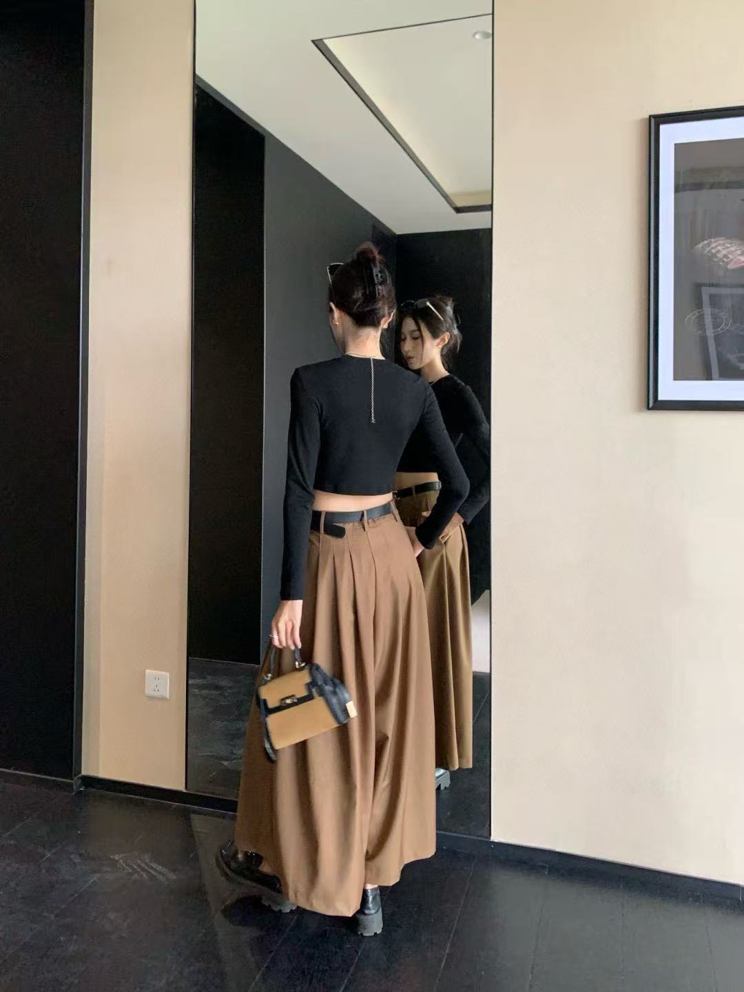 PR4DA トライアングルロゴ ロングスリーブTシャツ【50％割引+送料無料】