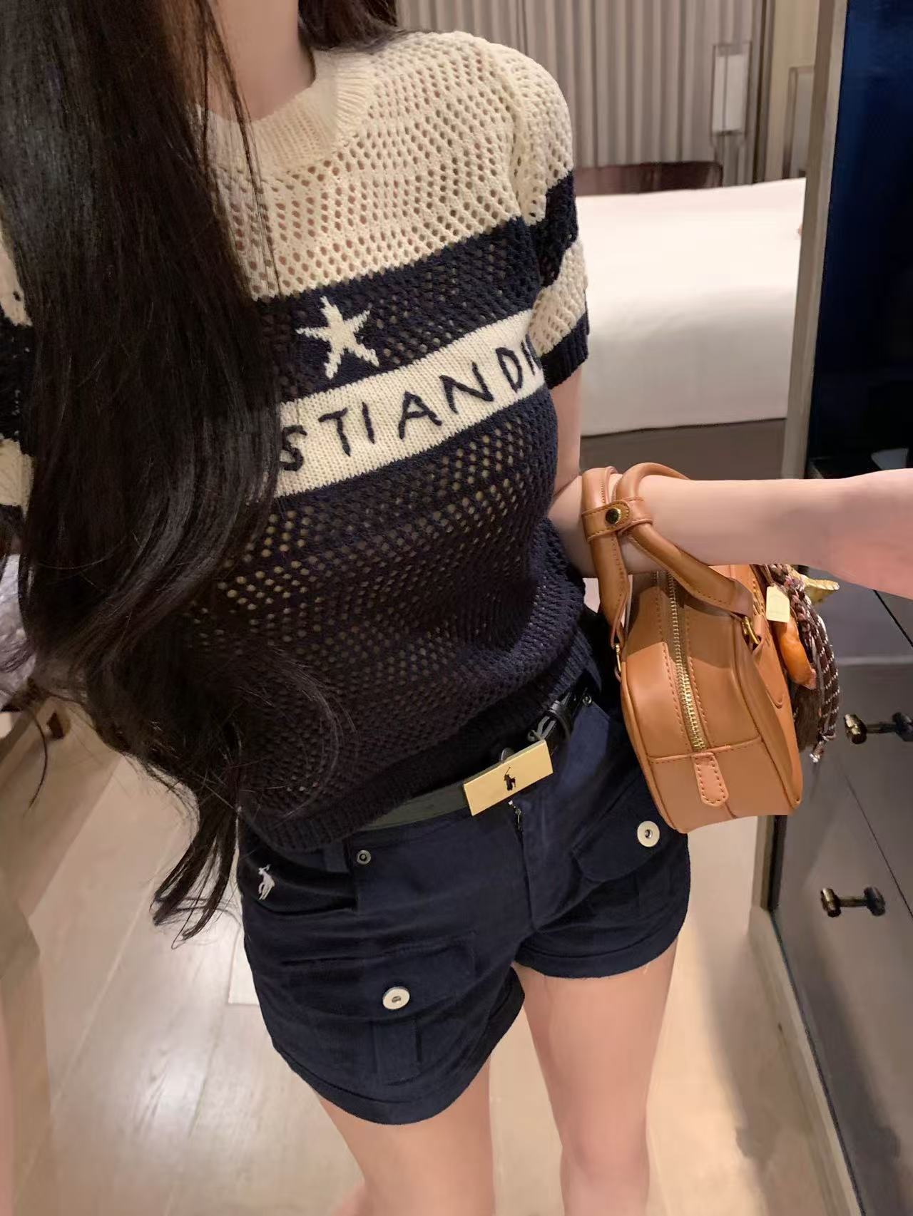 DI0R 五芒星中空セーター【50％割引+送料無料】