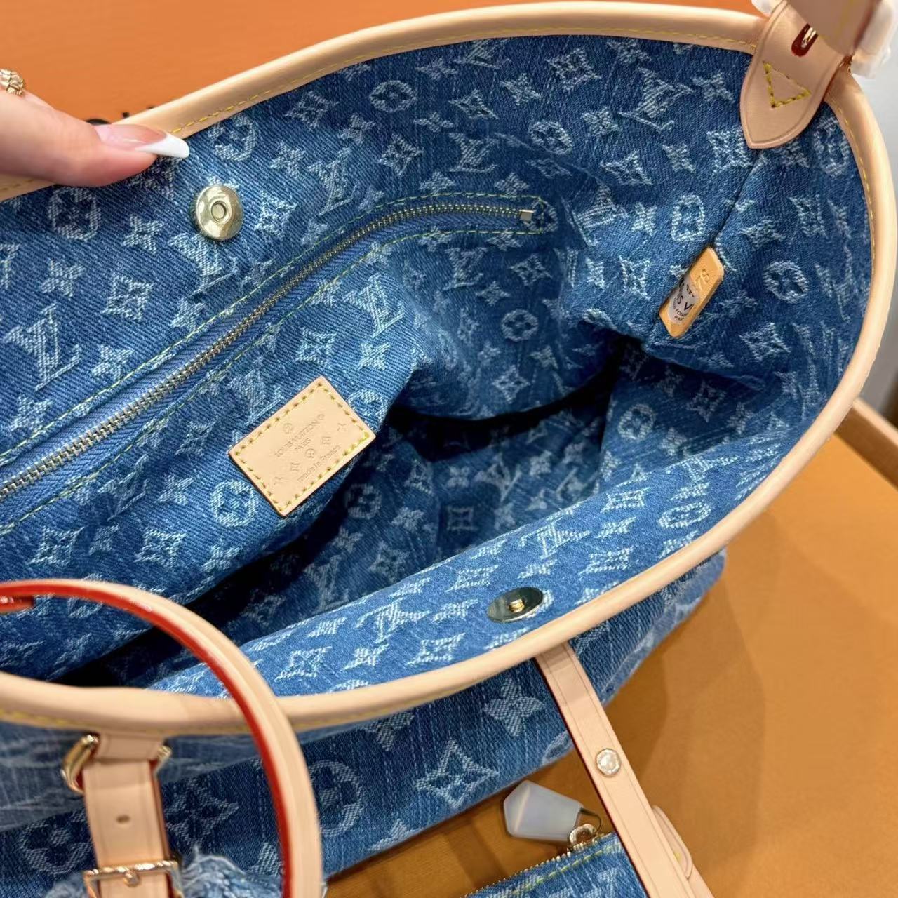 LVデニムアンダーアームバッグ【50％割引+送料無料】